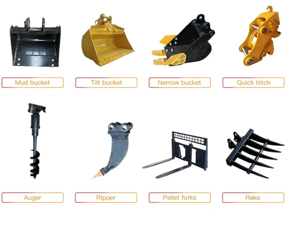 навесное оборудование для экскаватора
